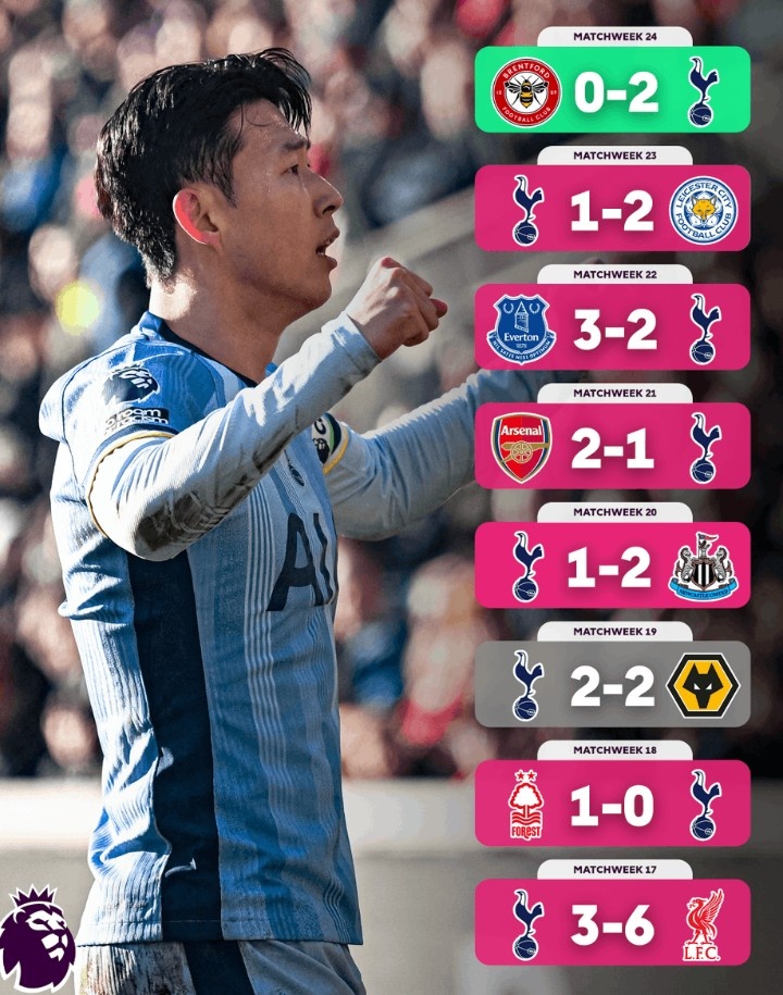  不容易！熱刺終結(jié)英超7輪不勝，此前7場(chǎng)僅1平6負(fù)