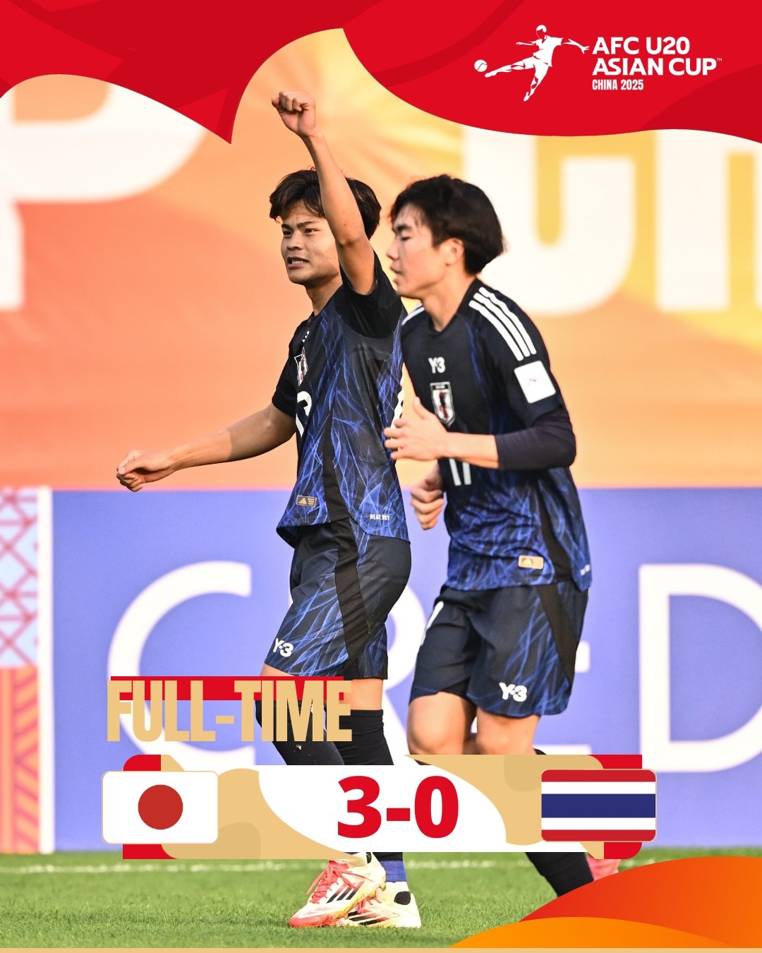  日本U20主帥賽后：雖然全取三分，但球隊(duì)各方面都有待提升