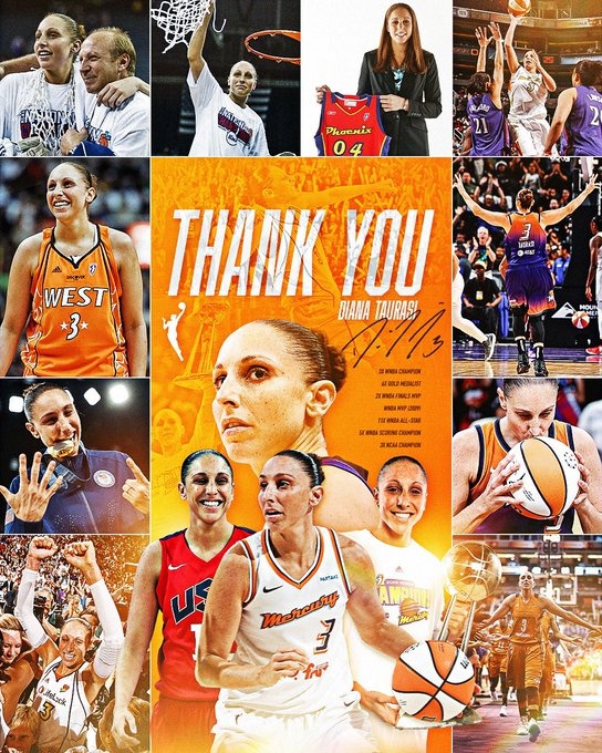  傳奇落幕！WNBA巨星陶樂西宣布退役 結(jié)束20年職業(yè)生涯