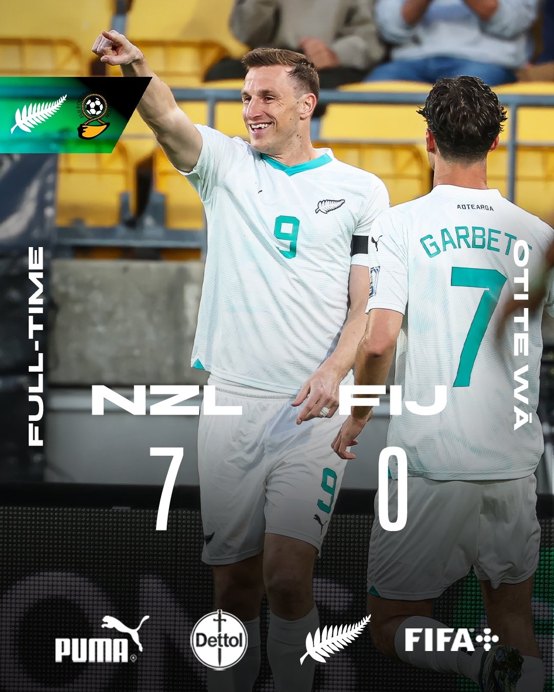  距世界杯一步之遙！新西蘭7-0進大洋洲決賽，其FIFA排名高國足1位